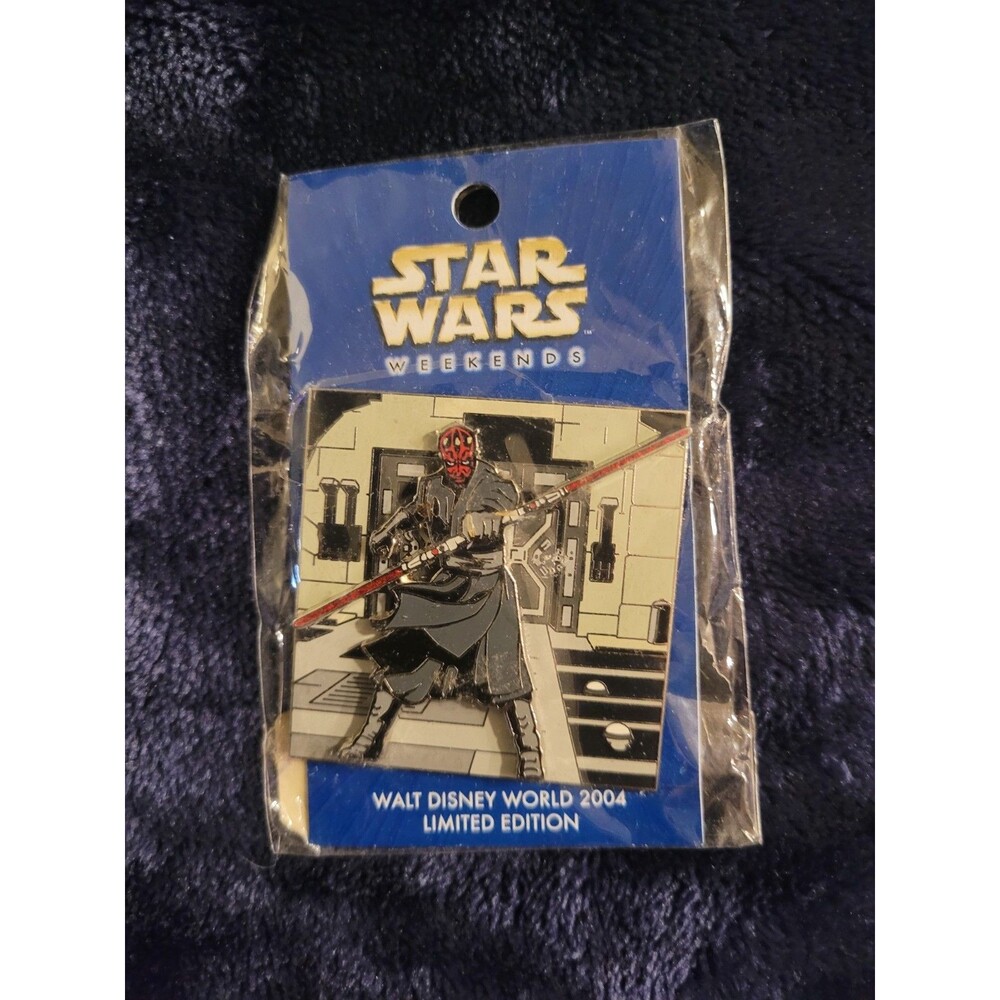 Darth Maul 2004 Disney MGM Star Wars Weekends LE 1000 Pin New Sealed